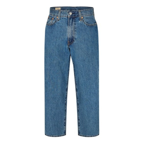 Front - Levis Mens Wide Leg Baggy Jeans