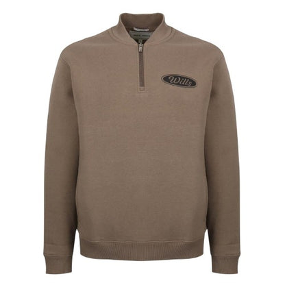 Front - Jack Wills Mens Americano Oversized Sweatshirt