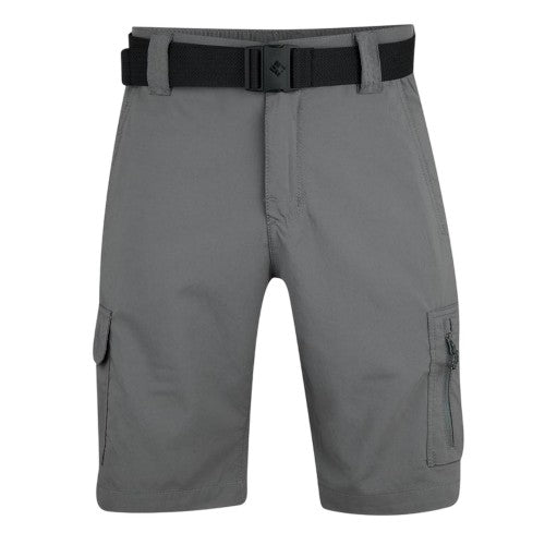Front - Columbia Mens Ridge Buckle Walking Shorts