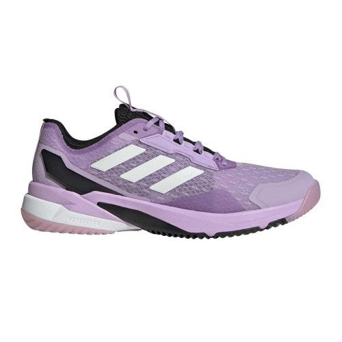 Front - Adidas Womens/Ladies Crazyflight 6 Indoor Court Trainers