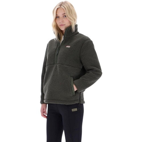 Front - Hunter Womens/Ladies Textured Regular Long-Sleeved Sweatshirt