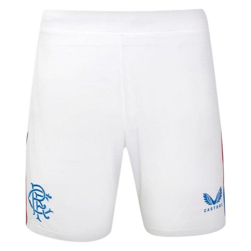 Front - Rangers FC Unisex Adult Castore Football Shorts