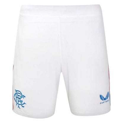 Front - Rangers FC Unisex Adult Castore Football Shorts