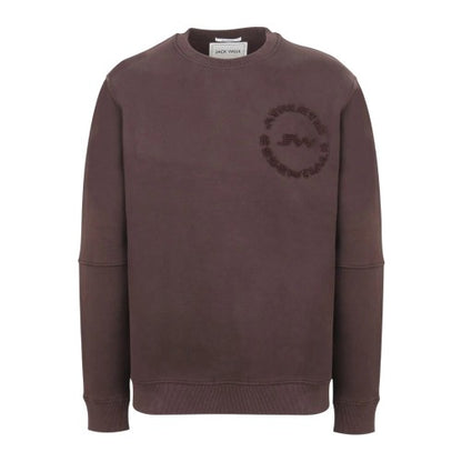 Front - Jack Wills Mens Bouclé Sweatshirt