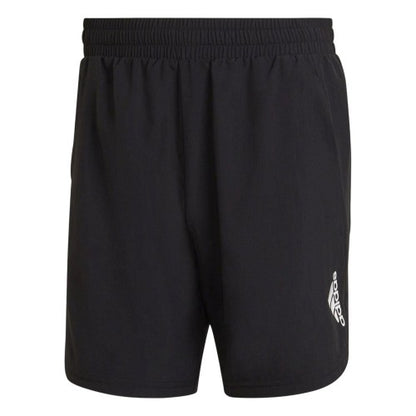 Front - Adidas Mens D4m Logo Shorts