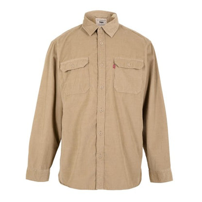 Front - Levis Mens Jackson Worker Corduroy Shirt