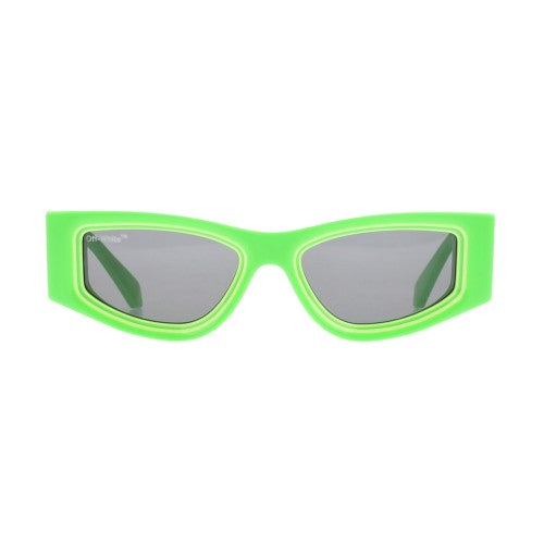Front - Off White Andy Geometric Sunglasses