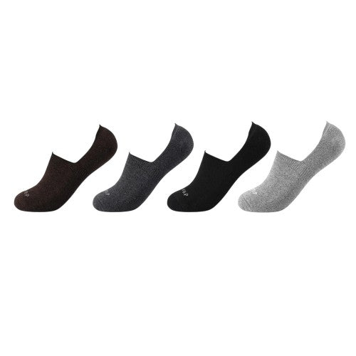 Front - Firetrap Mens No-Show Socks (Pack of 4)