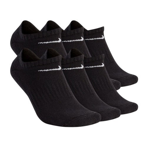 Front - Nike Unisex Adult No-Show Socks (Pack of 6)
