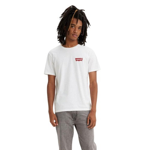 Front - Levis Mens Logo Crew Neck T-Shirt (Pack of 2)