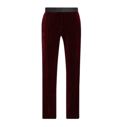 Front - Boss Mens C-Genius Tuxedo Trousers