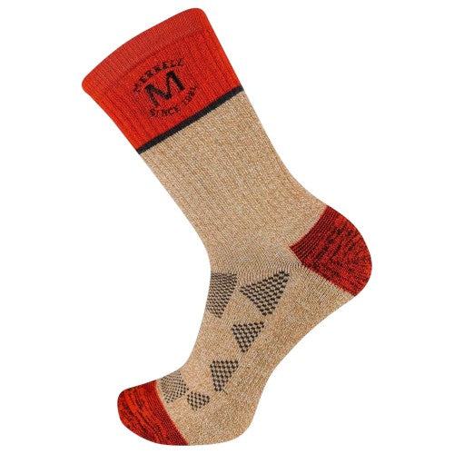 Front - Merrell Mens Crew Socks