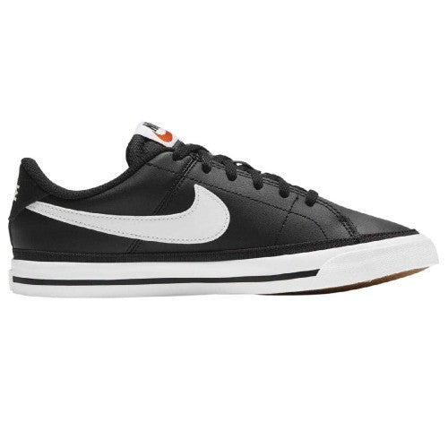 Front - Nike Childrens/Kids Court Legacy Logo Trainers