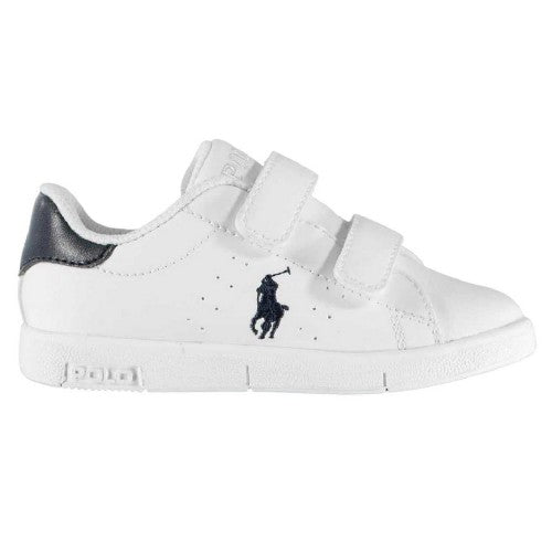 Front - Ralph Lauren Childrens/Kids Heritage Trainers