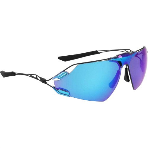 Front - Nike Mens Zeus Wrap Around Sport Sunglasses