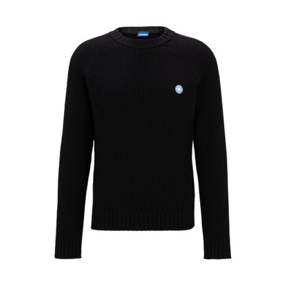 Front - Hugo Unisex Adult Regular Raglan Jumper