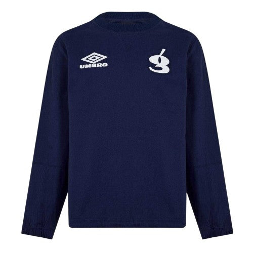 Front - Umbro Mens Crew Neck Regular Long-Sleeved Sweatshirt