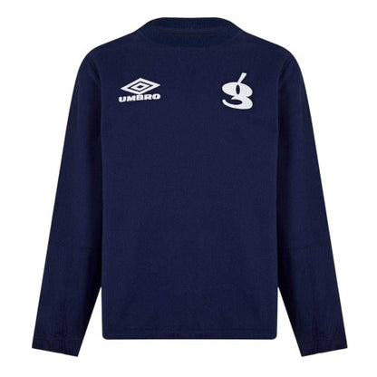 Front - Umbro Mens Crew Neck Regular Long-Sleeved Sweatshirt