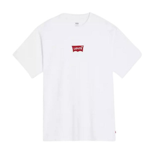 Front - Levis Mens Lettering Crew Neck T-Shirt