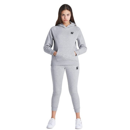 Front - SikSilk Girls Essentials Pullover Hoodie