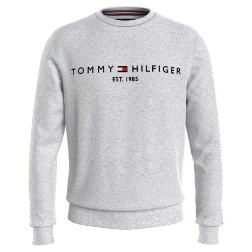 Front - Tommy Hilfiger Mens Established Crew Neck Regular Sweatshirt