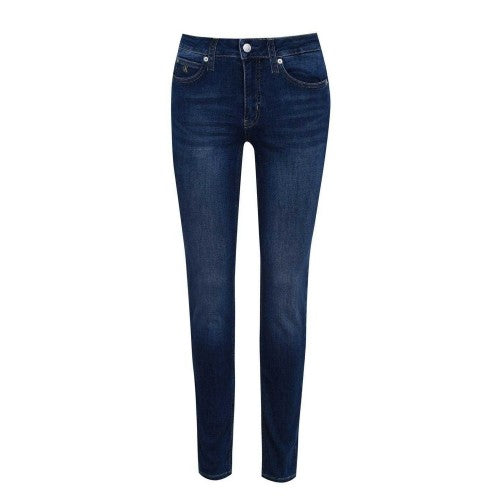 Front - Calvin Klein Womens/Ladies 011 Mid Rise Skinny Jeans