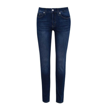 Front - Calvin Klein Womens/Ladies 011 Mid Rise Skinny Jeans