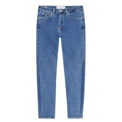 Front - Calvin Klein Womens/Ladies High Rise Skinny Jeans