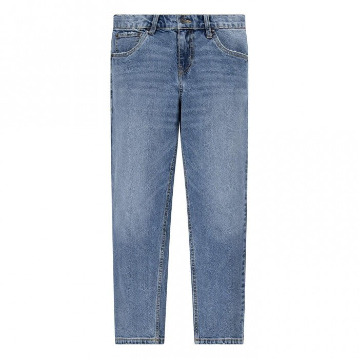 Front - Levis Childrens/Kids Tapered Leg Mom Jeans