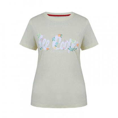 Front - Lee Cooper Womens/Ladies Classic Floral T-Shirt