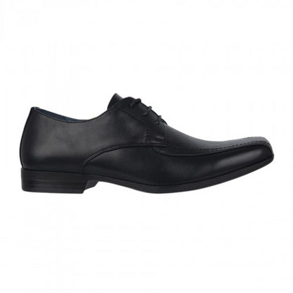 Front - Giorgio Mens Bourne Leather Formal Dress Shoes