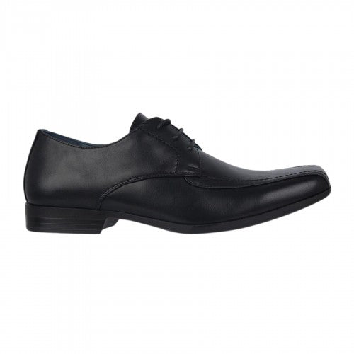 Front - Giorgio Mens Bourne Leather Formal Dress Shoes