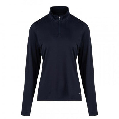 Front - Slazenger Womens/Ladies Logo Half Zip Top