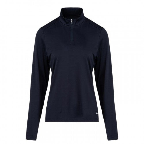 Front - Slazenger Womens/Ladies Logo Half Zip Top