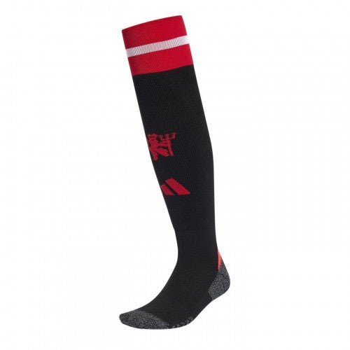 Front - Adidas Womens/Ladies 2024/2025 Manchester United FC Football Socks