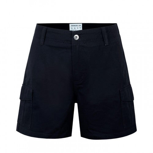 Front - SoulCal Womens/Ladies Plain Cargo Shorts
