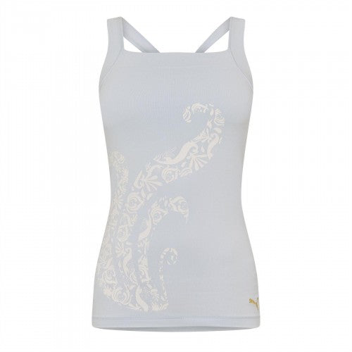 Front - Puma Womens/Ladies Vintage Floral Vest Top