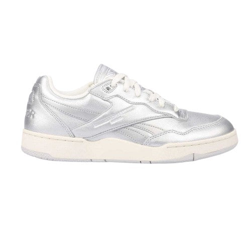Front - Reebok Mens BB 4000 II Metallic Leather Trainers