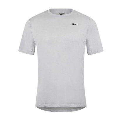 Front - Reebok Mens Crew Neck Regular T-Shirt