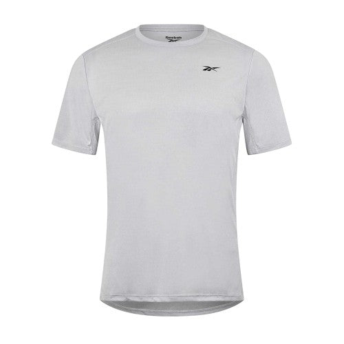 Front - Reebok Mens Crew Neck Regular T-Shirt