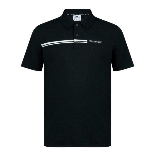 Front - Slazenger Mens Polyester Golf Polo Shirt