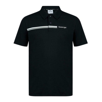 Front - Slazenger Mens Polyester Golf Polo Shirt