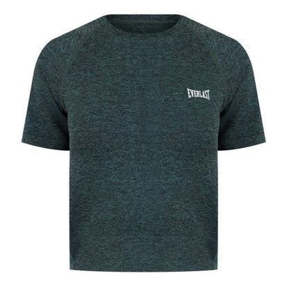 Front - Everlast Womens/Ladies Logo Slim Gym Crop Top