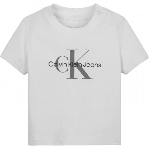 Front - Calvin Klein Baby Monogram Regular T-Shirt