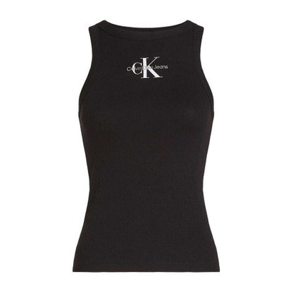 Front - Calvin Klein Womens/Ladies Cotton Blend Tank Top