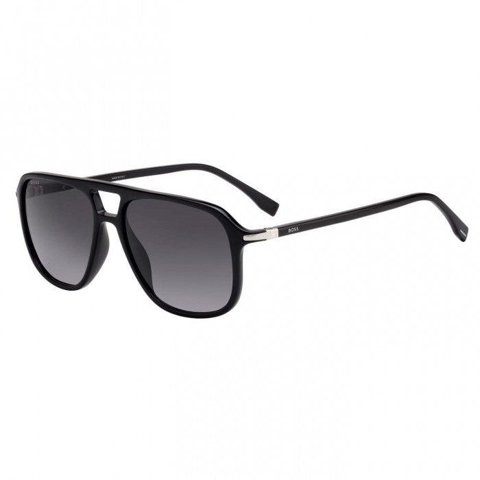 Front - Boss Mens Classic Pilot Sunglasses