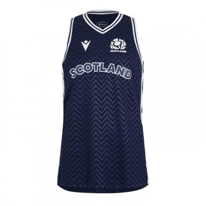 Front - Scotland RU Unisex Adult Vest Top