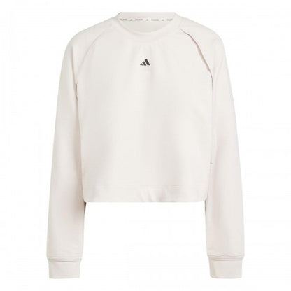 Front - Adidas Womens/Ladies Power Hidden Racerback Pullover