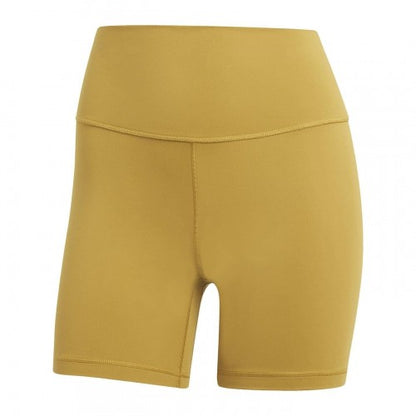 Front - Adidas Womens/Ladies All Me Yoga Legging Shorts