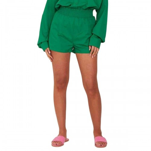 Front - Missy Empire Womens/Ladies High Waist Running Shorts